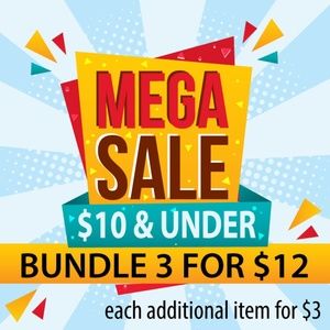MEGA SALE BUNDLE 3 FOR $12